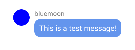 React Chat Bubble