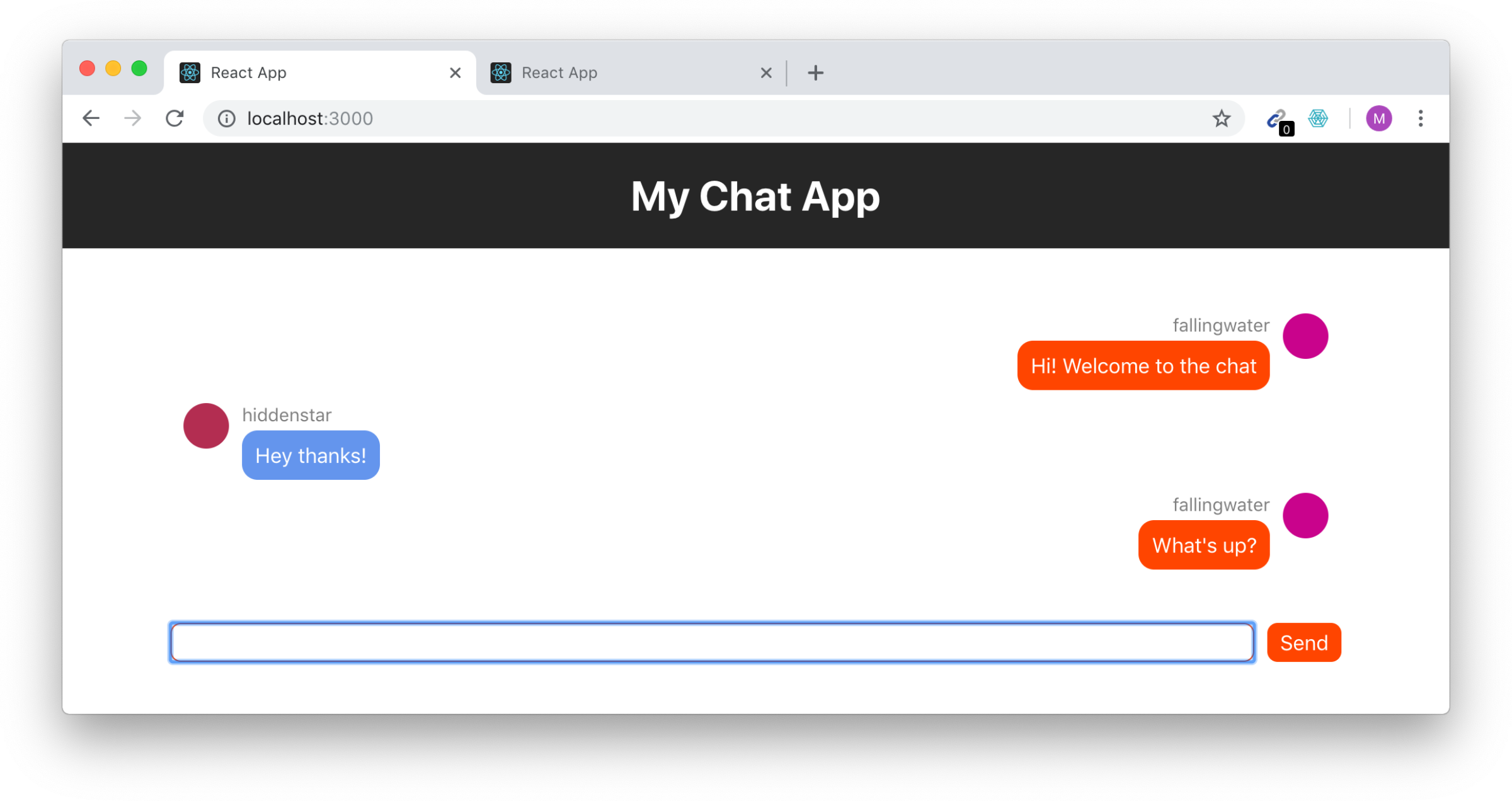 Tutorial Build A React Js Chat App